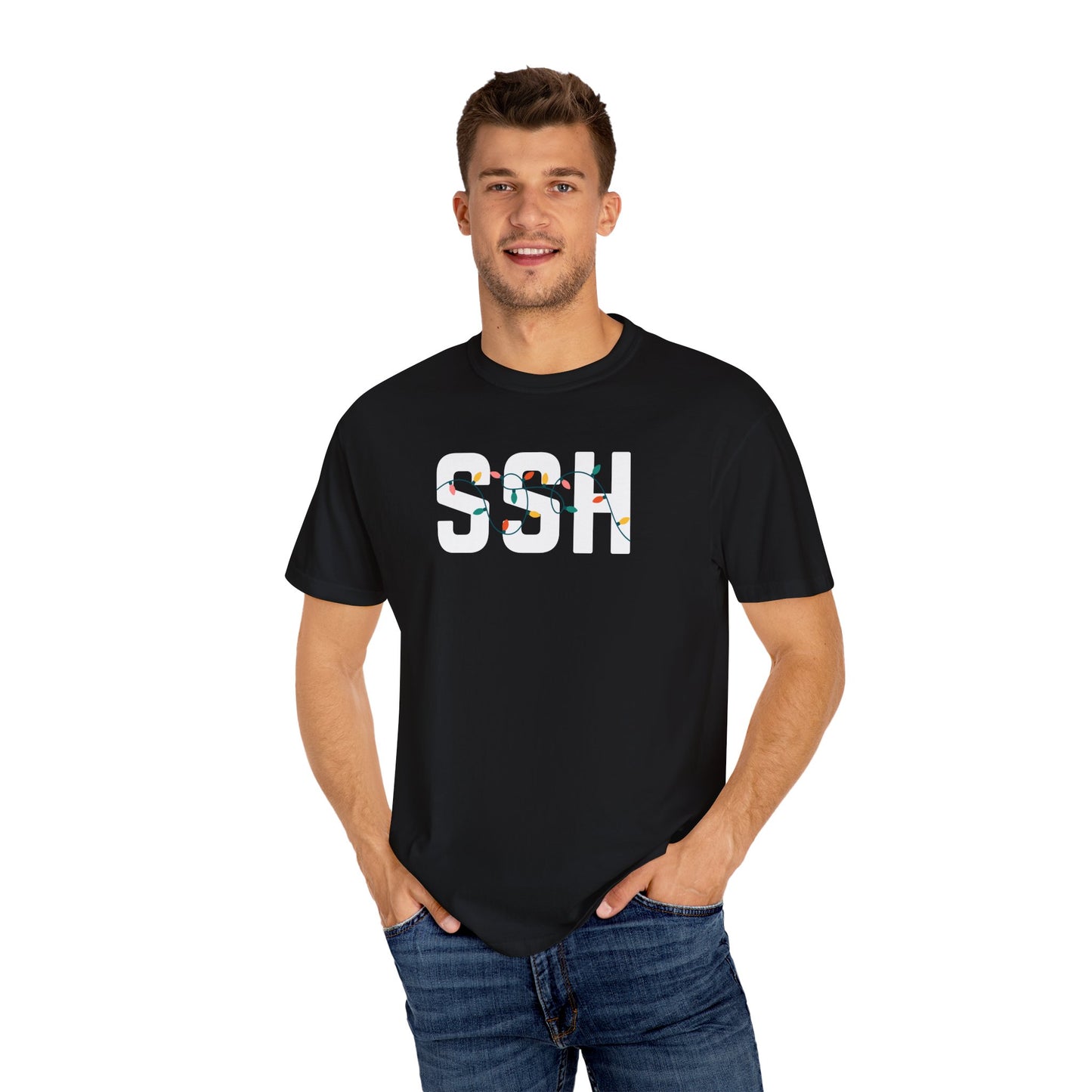 SSH HOLIDAY LIGHTS T-SHIRT