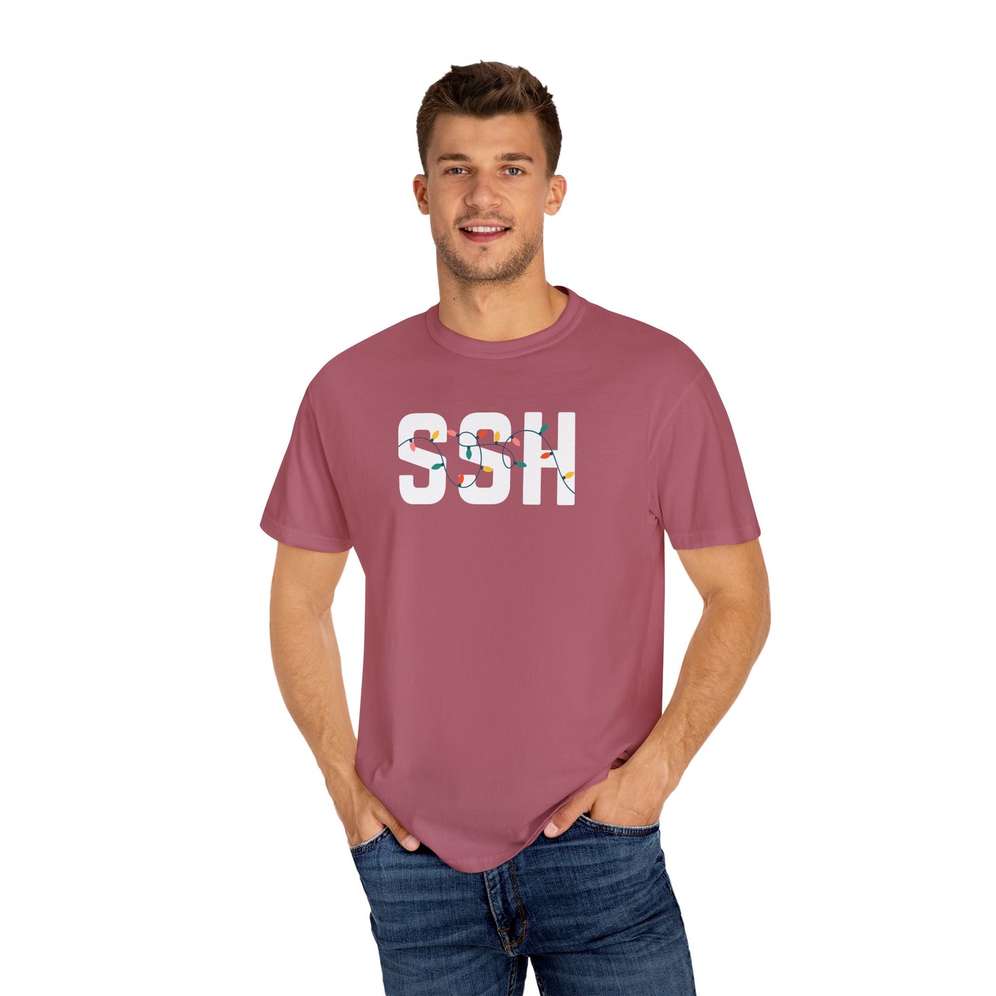 SSH HOLIDAY LIGHTS T-SHIRT