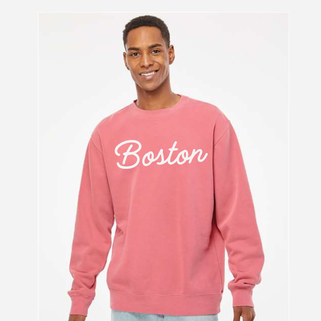 OG BOSTON CREWNECK PINK