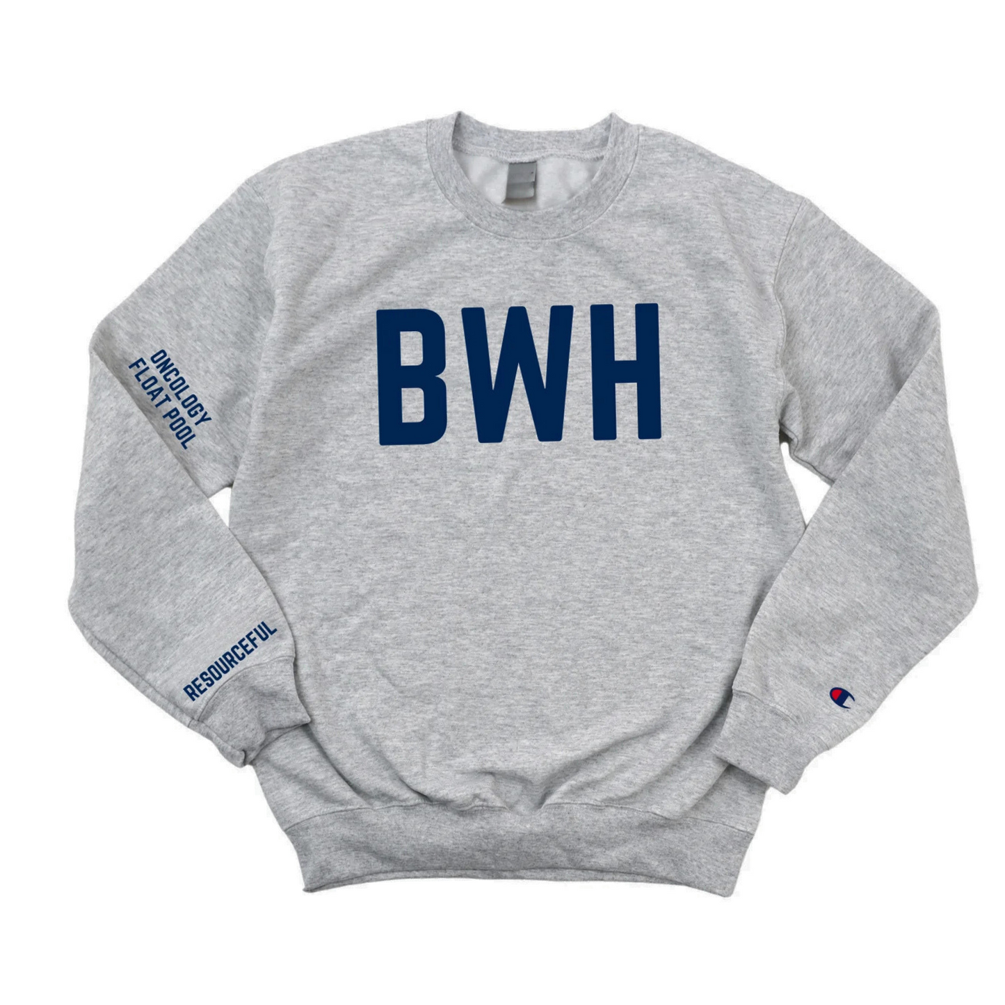 BWH ONCOLOGY FLOAT POOL CHAMPION CREWNECK