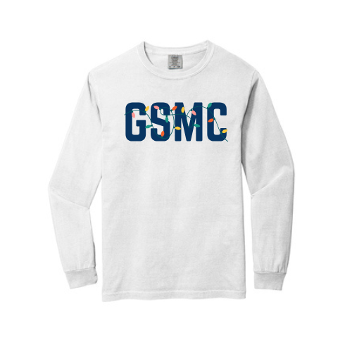 GSMC HOLIDAY LIGHTS LONG SLEEVE - WHITE