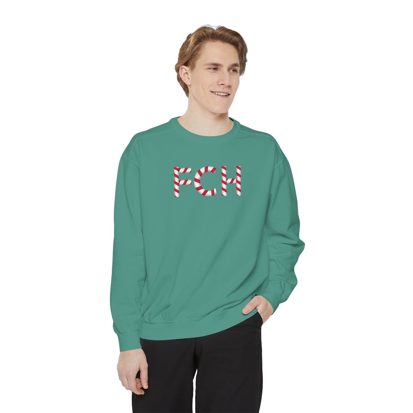 FCH CANDY CANE CREWNECK