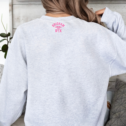 PINK BWH RX PHARMACY CHAMPION CREWNECK