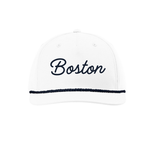 BOSTON TEE PARTY - WHITE/NAVY