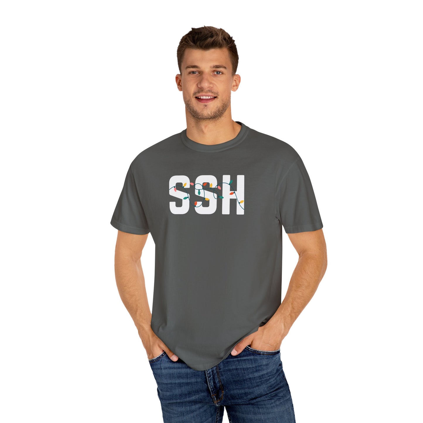 SSH HOLIDAY LIGHTS T-SHIRT