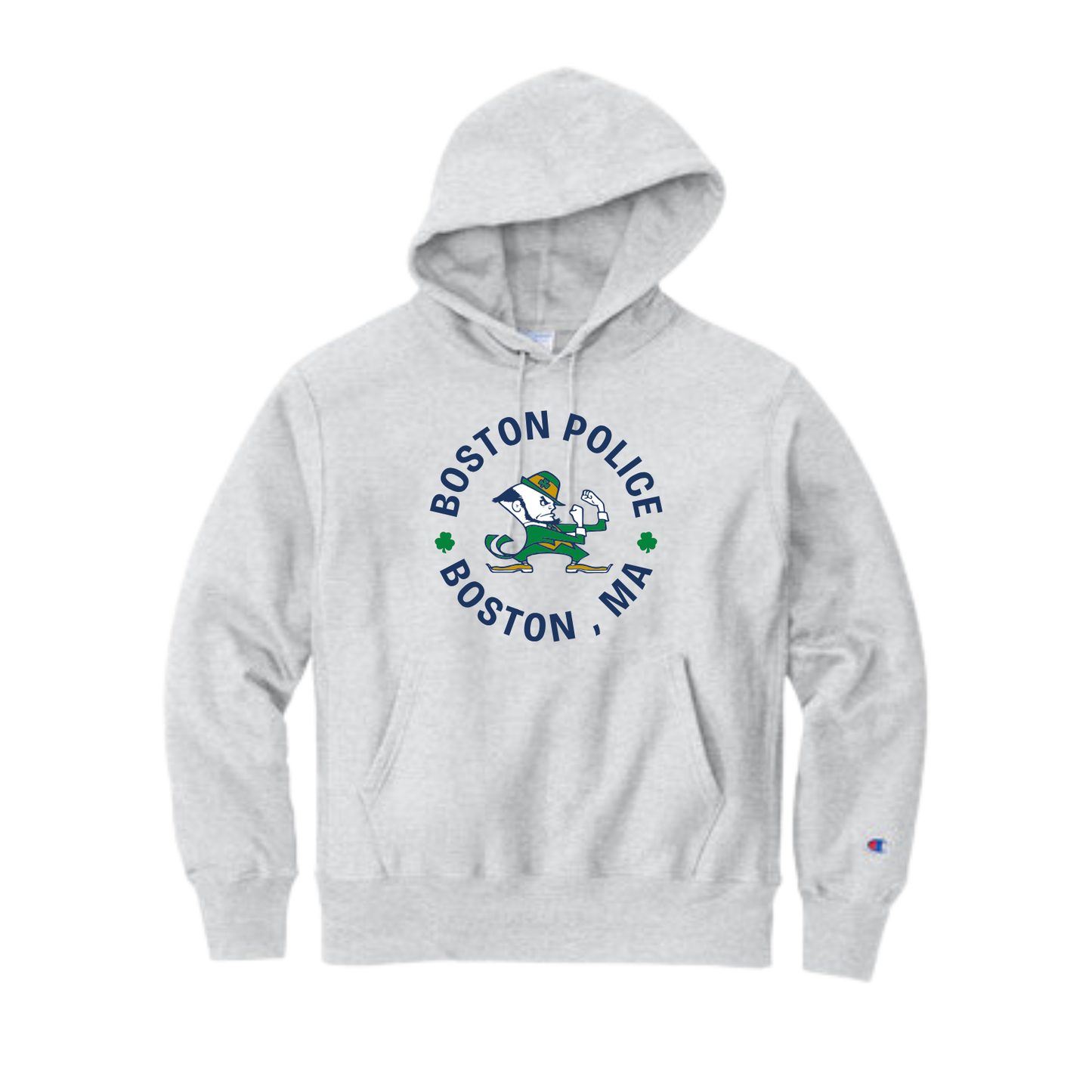 FRONT ONLY FIGHTING IRISH HOODIE