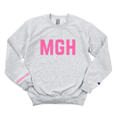 PINK MGH RT RESPIRATORY CREWNECK