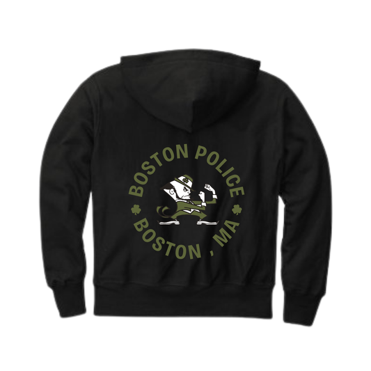 FIGHTING IRISH BLACK HOODIE