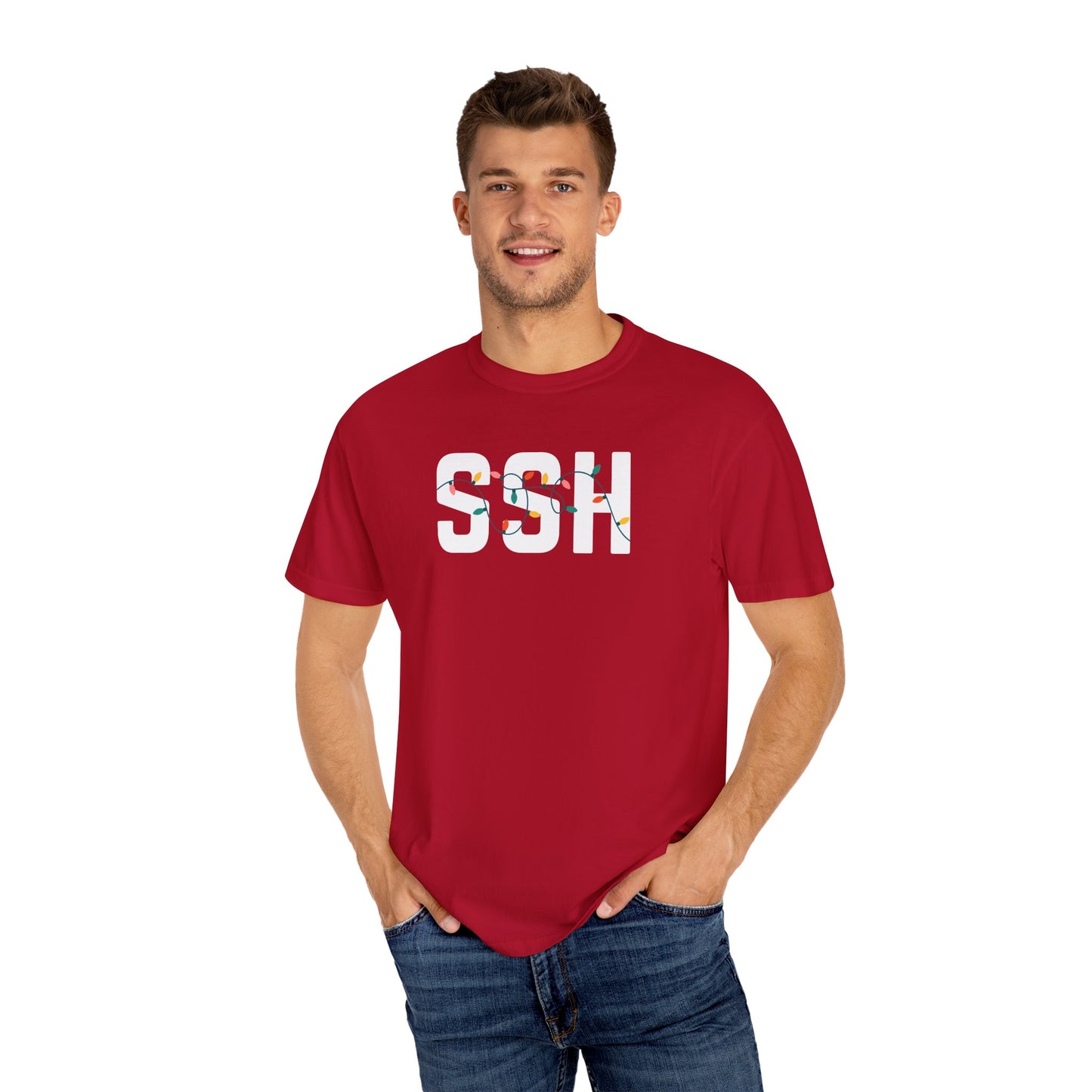 SSH HOLIDAY LIGHTS T-SHIRT