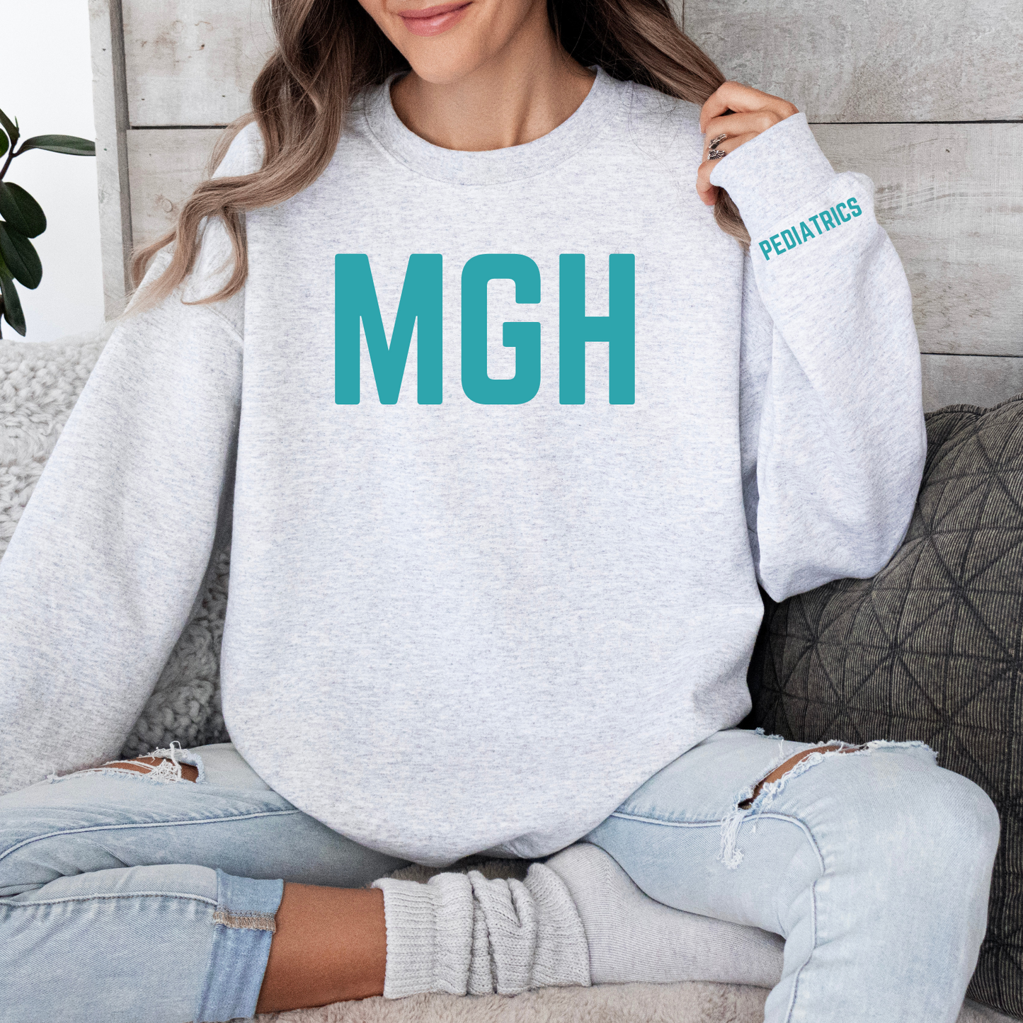 MGH PEDIATRICS CHAMPION CREWNECK PREORDER