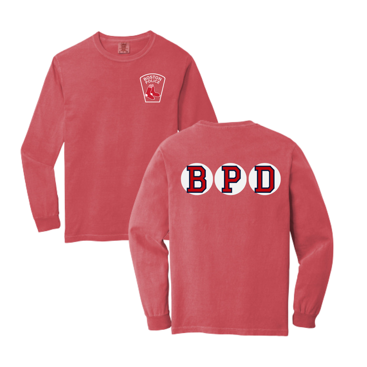 FENWAY LONG SLEEVE - CRIMSON