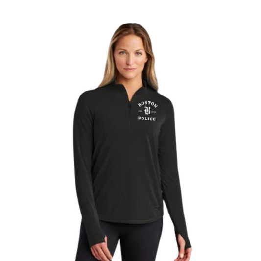 BOSTON POLICE WOMEN'S QUARTER ZIP