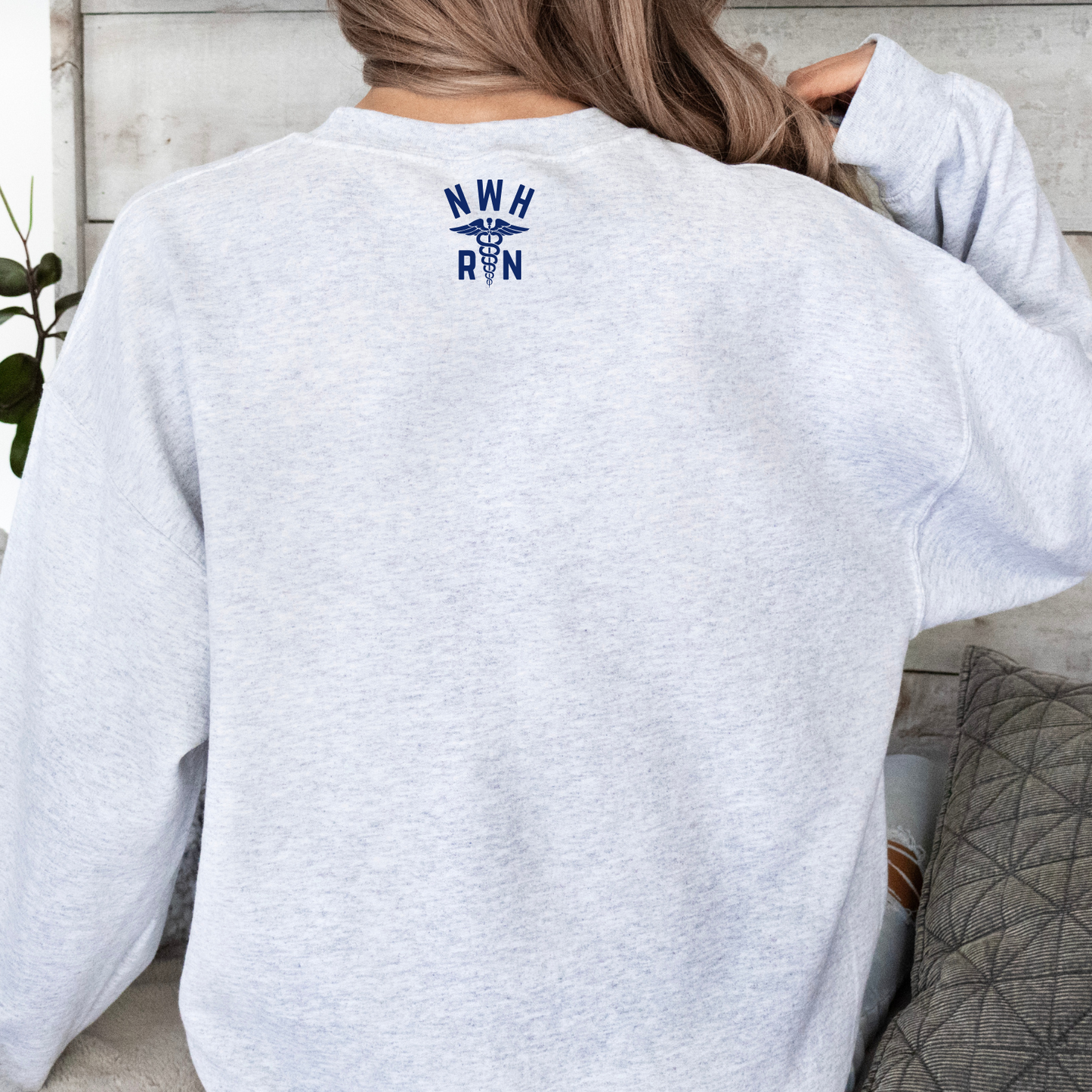 NAVY NWH RN CHAMPION CREWNECK