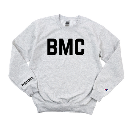 BMC - PEDIATRICS CHAMPION CREWNECK BLACK