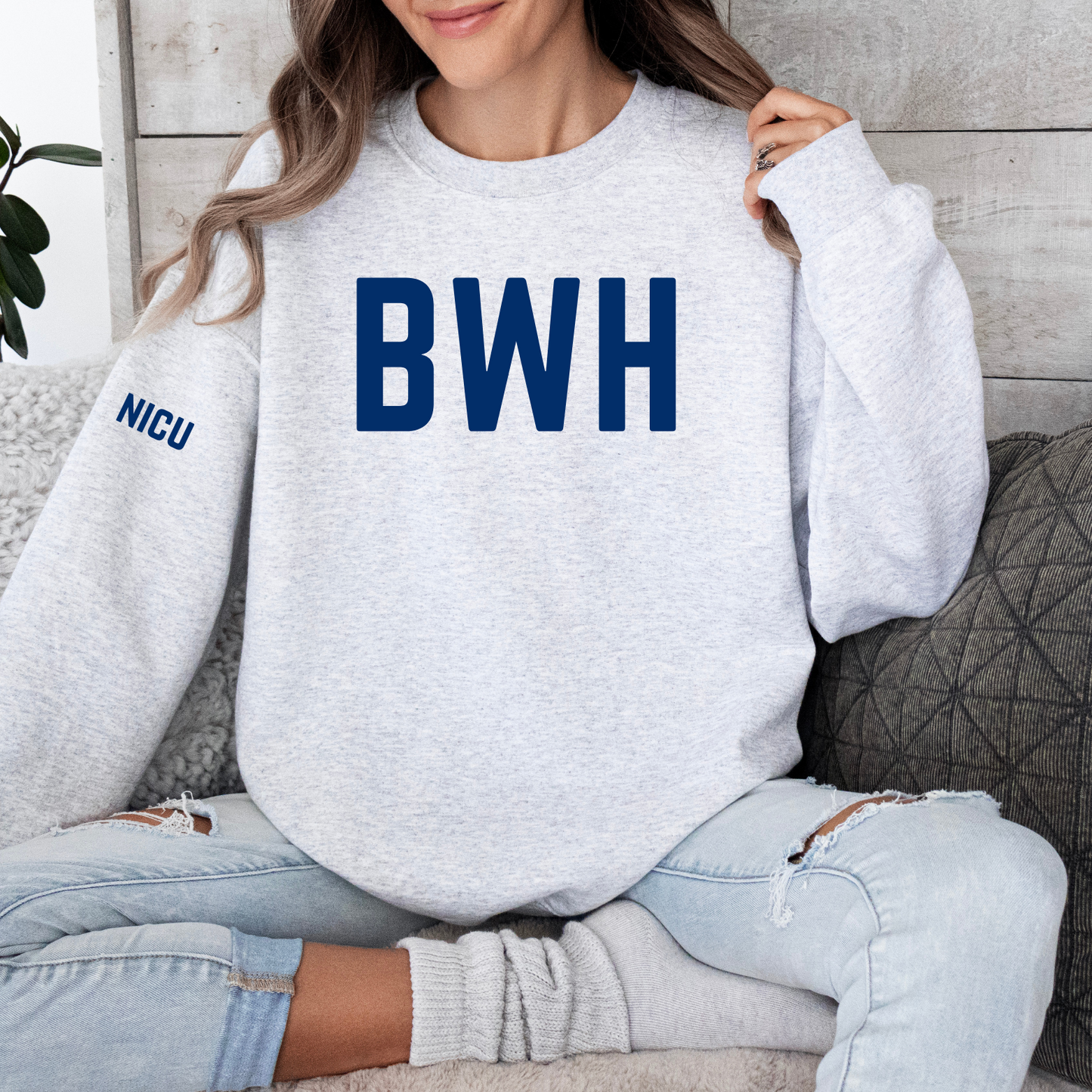 BWH RN - NICU CHAMPION CREWNECK