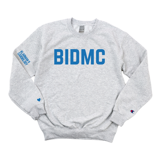 BIDMC KLARMAN 9 CARDIOLOGY CHAMPION CREWNECK