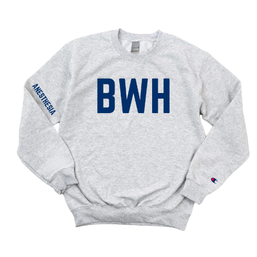 BWH ANESTHESIA CHAMPION CREWNECK