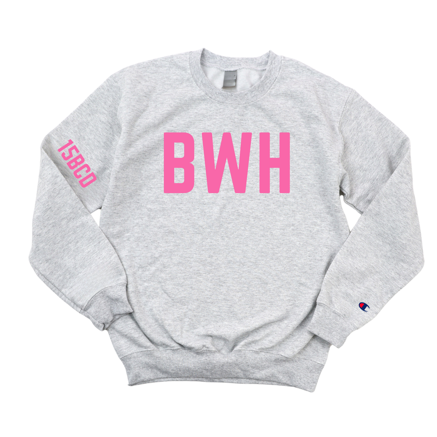 PINK BWH - 15BCD CHAMPION CREWNECK