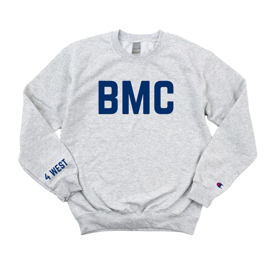 BMC 4 WEST CHAMPION CREWNECK