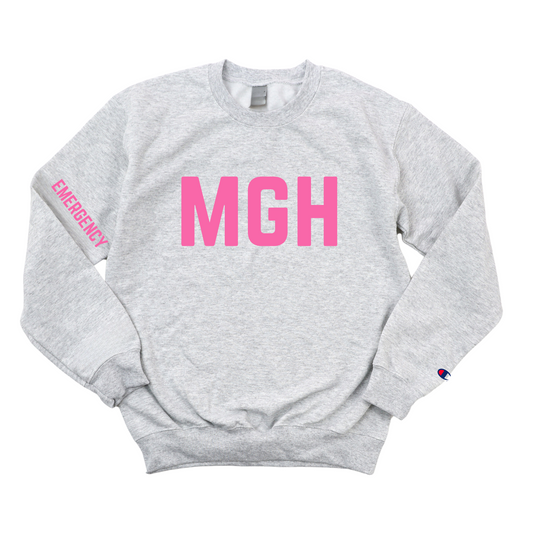 MGH EMERGENCY CHAMPION CREWNECK