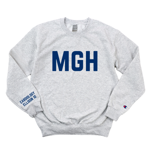 MGH CARDIOLOGY ELLISON 10 CHAMPION CREWNECK