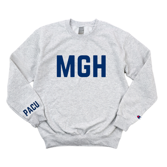 MGH PACU CHAMPION CREWNECK