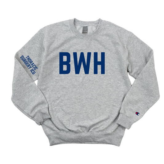 BWH  - THORACIC SURGERY ICU CREWNECK